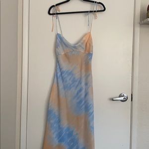 Tie dye Pastel dress